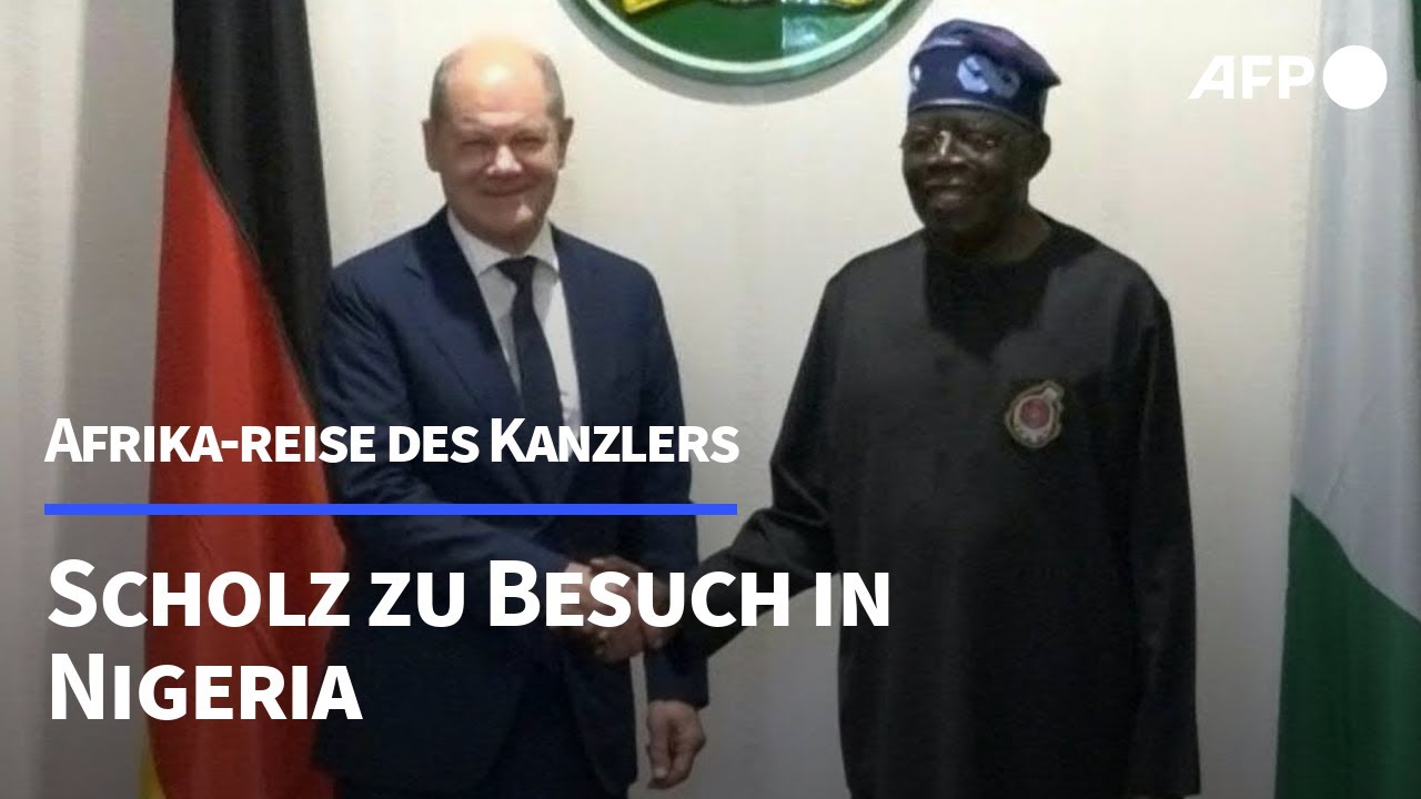 Scholz zu Besuch in Nigeria - Wirtschaft und Klimaschutz als Themen | AFP