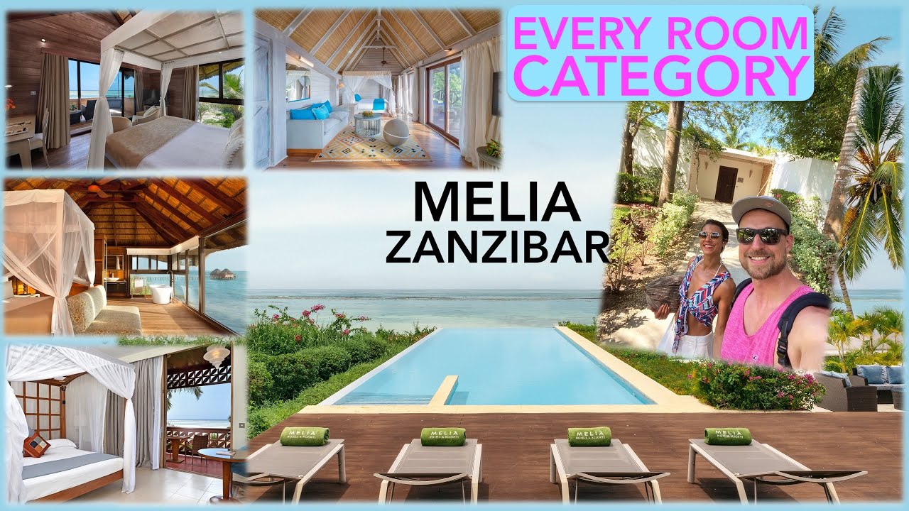 Melia Zanzibar Resort FULL ROOM TOUR (All Room & Villa Categories!)