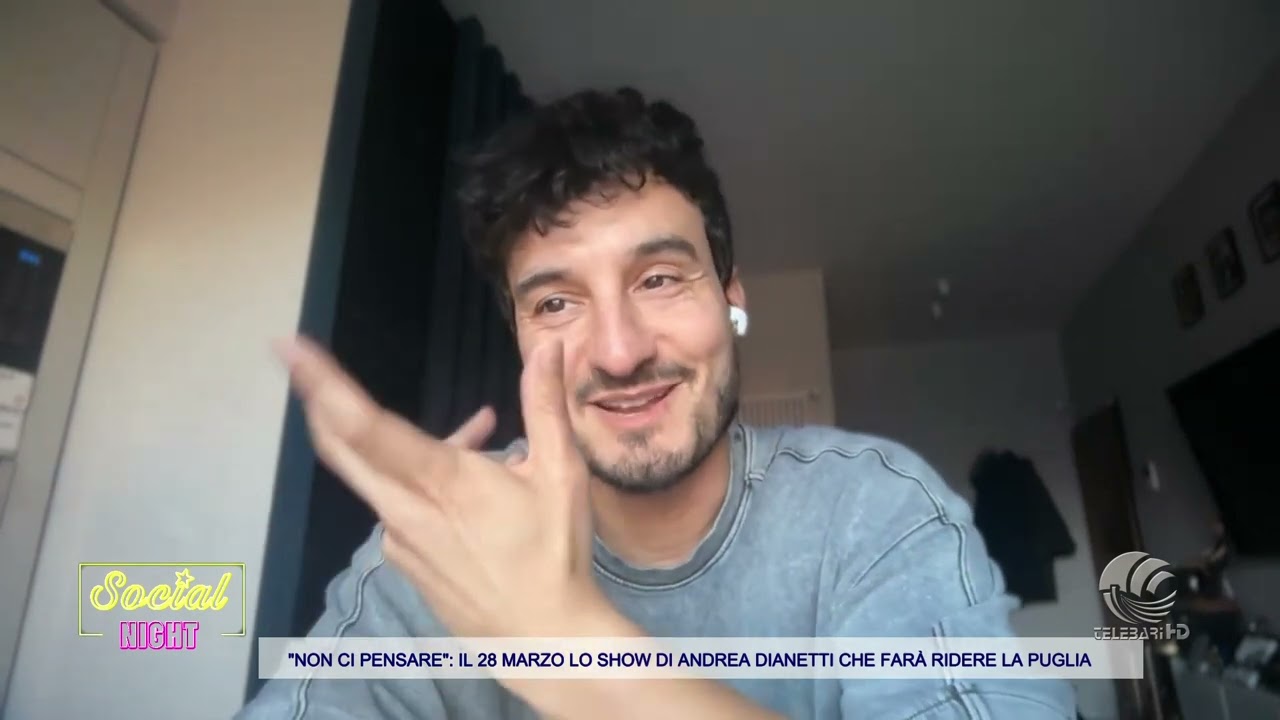 Social Night - Le ansie del mondo contemporaneo diventano uno show. Intervista ad Andrea Dianetti