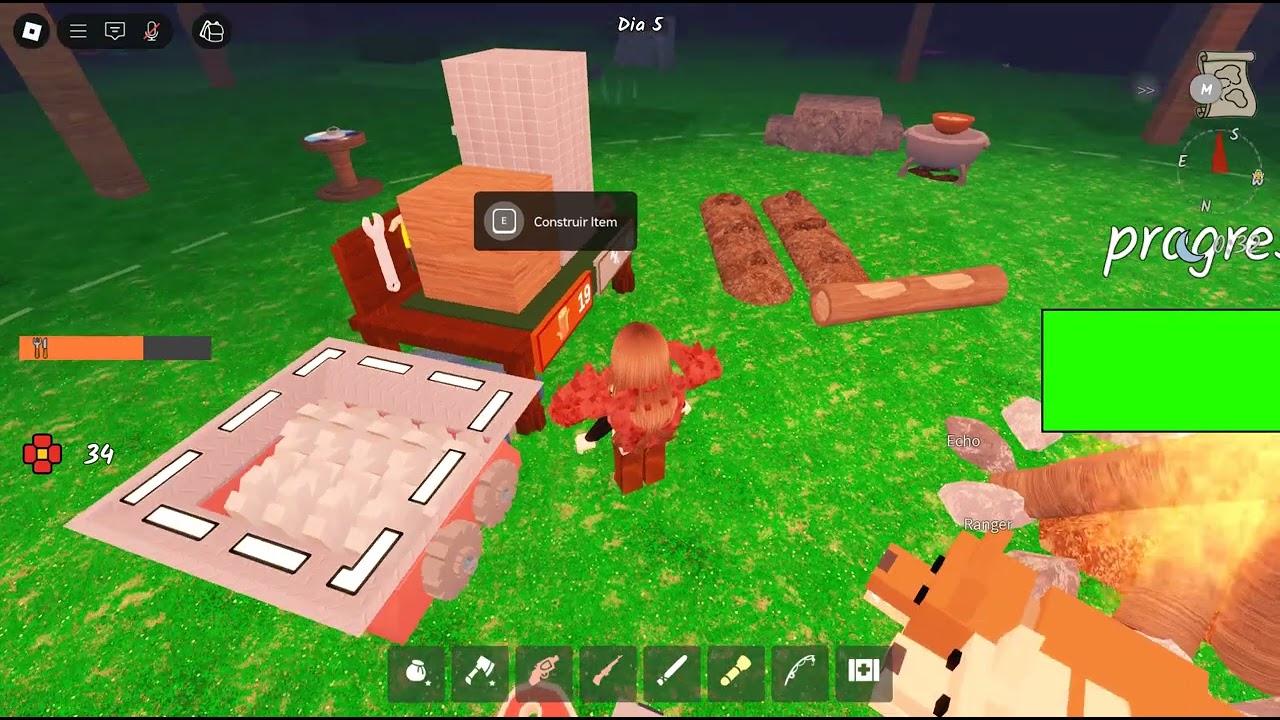 Jogando Roblox 1921 (Mapa: [💎] 99 noites na floresta 🔦)