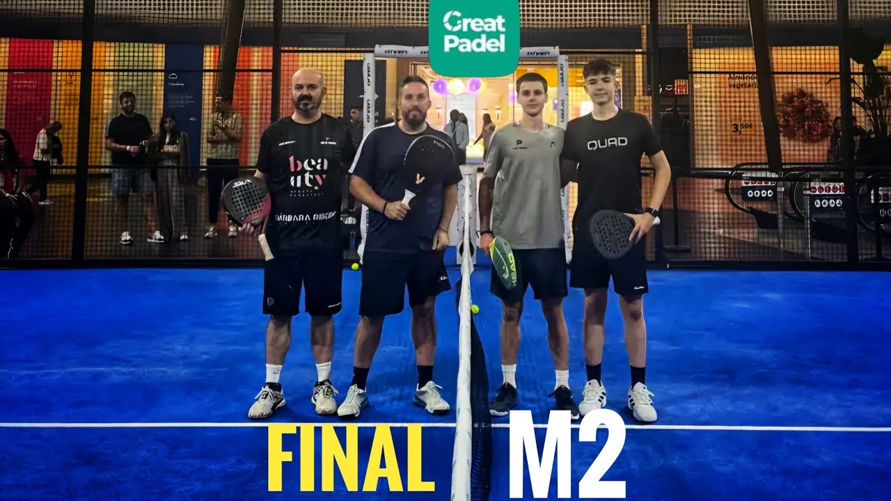 🥎Great Padel FINAL M2 Hugo Mirra-Pedro Caneira vs Manuel Bragança-Bruno Costa | Shopping Nova Arcada