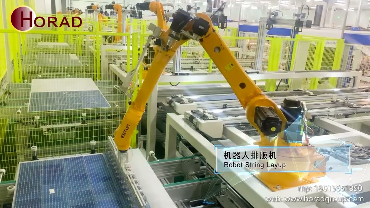 600MW Turnkey Automatic Solar Panel Manufacturing Line