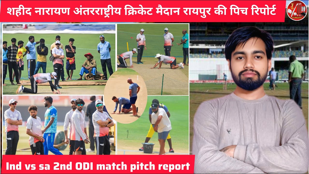 &ldquo;IND vs SA 2nd ODI Raipur &ndash; Pitch Slow Ya Batting Paradise? Full Report