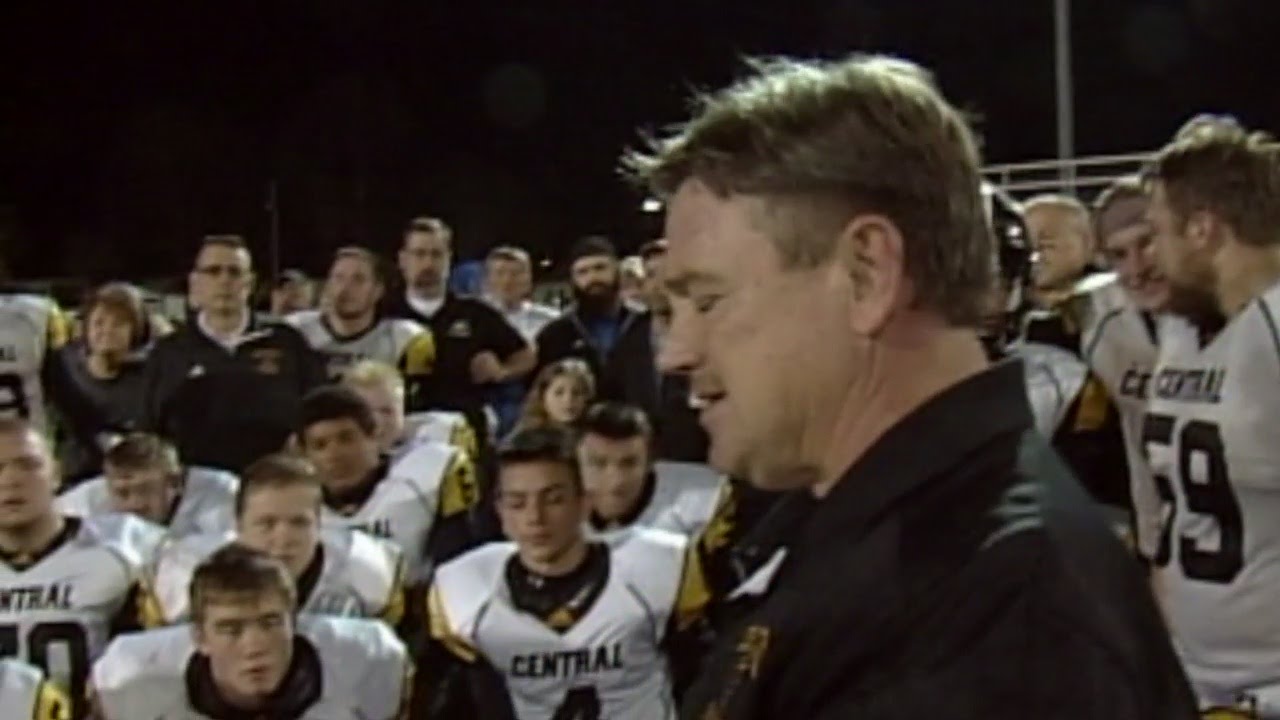 Jim Matney after Johnson Central wins state semifinal