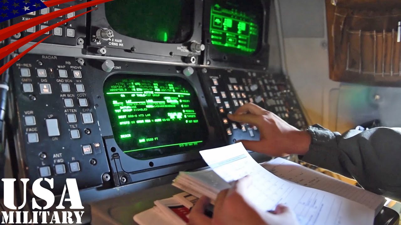 B-1爆撃機パイロットの出撃準備・コックピット映像 - B-1 Bomber Pilot Sortie Prep - Cockpit Video