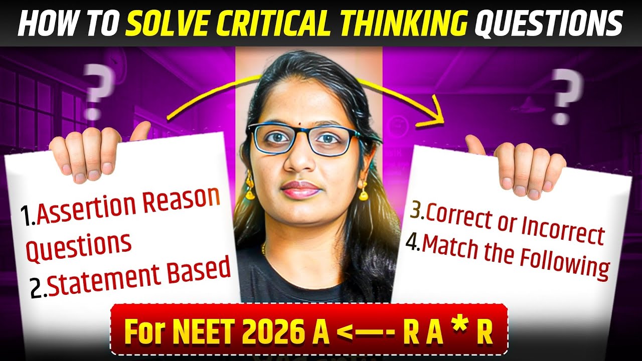 NEET 2026 Faceoff Assertion Reason vs Statement Based Which is Easier