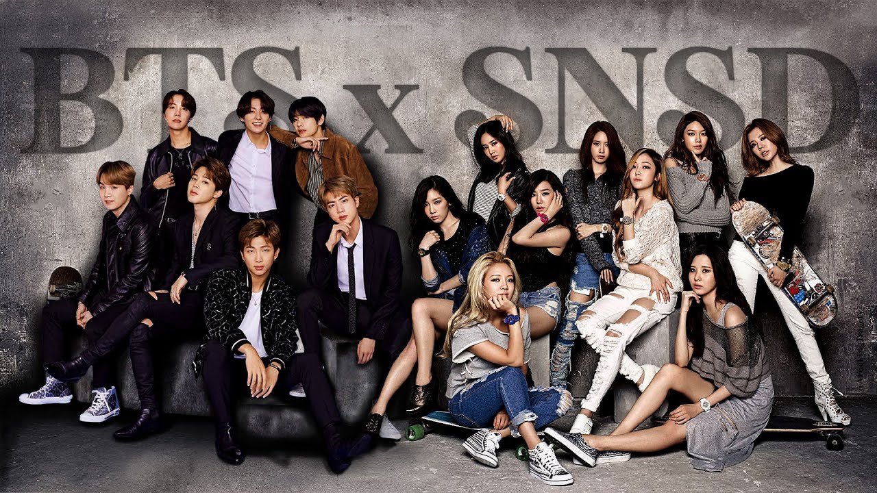 BTS X SNSD MOMENTS