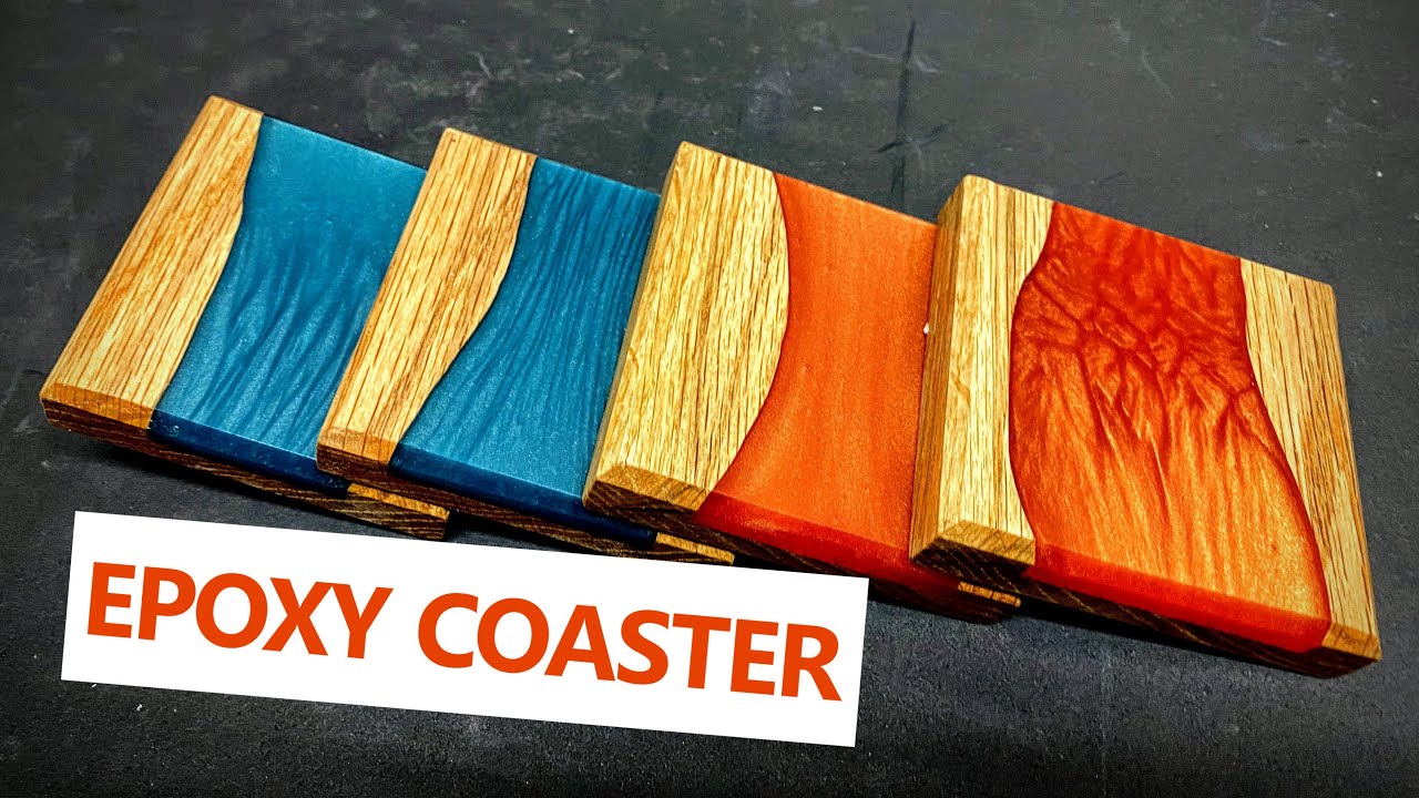 Epoxy Resin River Coasters | How To Make