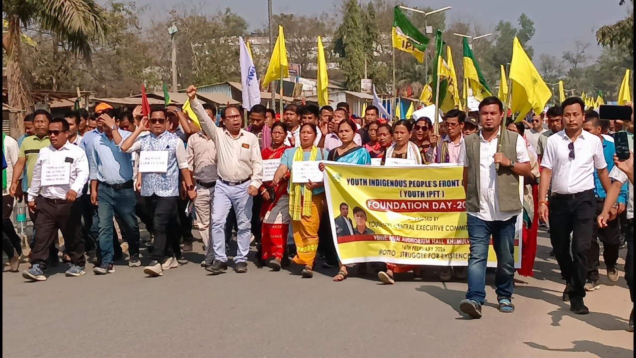 Khumulwngo Ipft,Yipft Phan Phunugui Rally Khlaikha | 16th Yipft Foundation Day Observation
