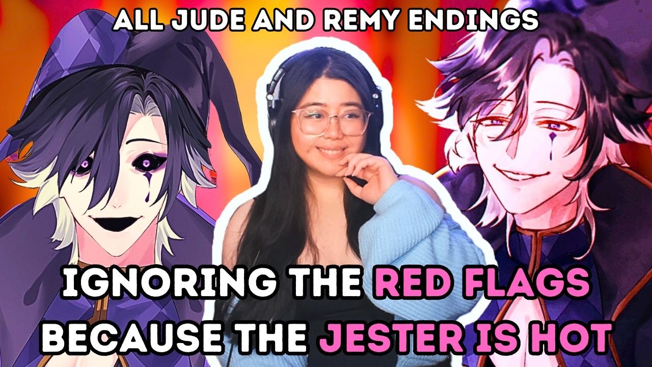 I Guess Clowns Are Hot Now?! | Twisted Carnival - Jude and Remy Endings | Horror Dating Sim Game