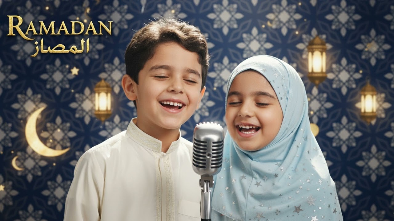 Ramadan Crescent Lights 2026 🌙✨ | أغنية هلال رمضان الاحتفالية Female Vocal