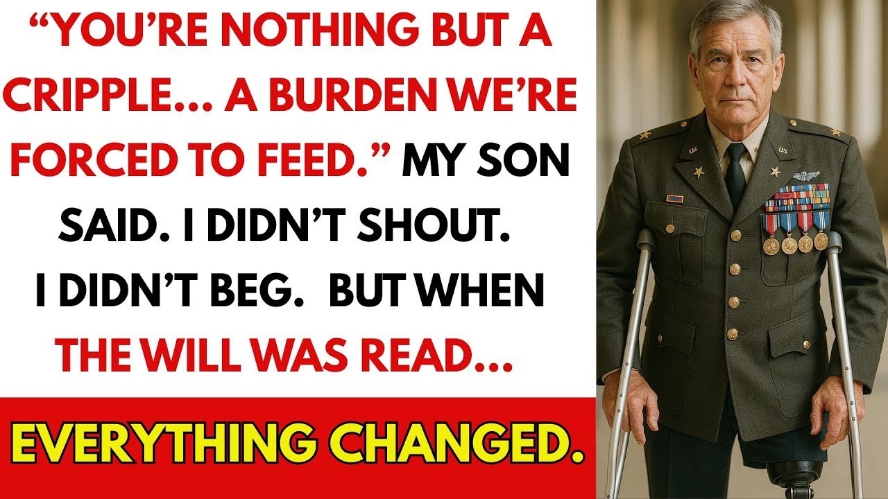 You&rsquo;re Nothing But A Cripple&hellip; A Burden We&rsquo;re Forced To Feed.&rdquo; But When The Will Was Read...