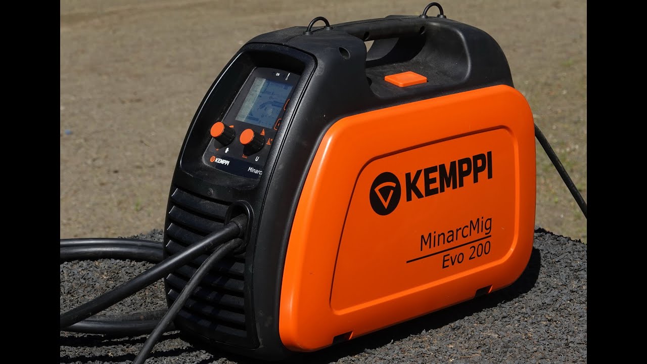 Kemppi MinarcMig EVO 200 käyttöönotto / unboxing & setup