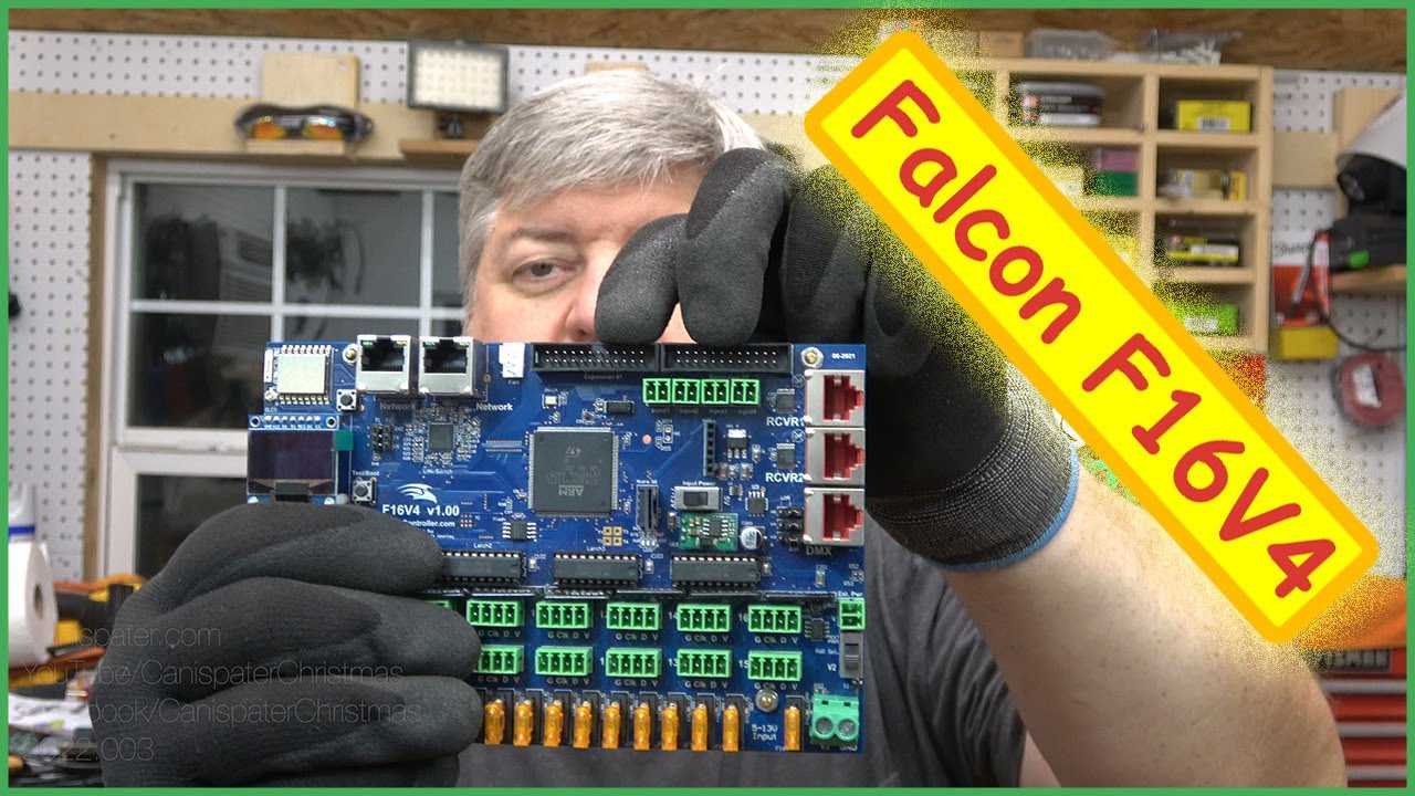 🎄 Falcon F16V4 Pixel Controller - First Look (2022)