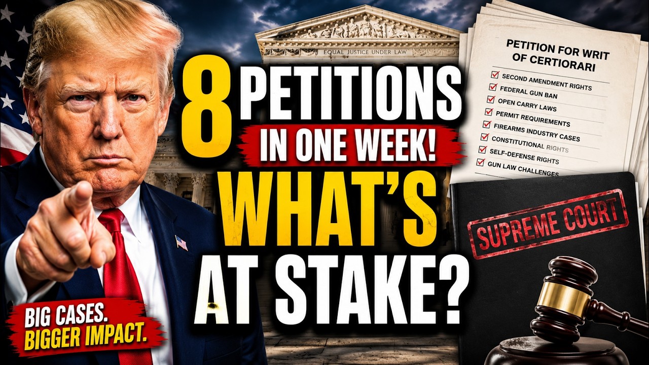 Eight Second Amendment Petitions Just Hit the Supreme Court in One Week &mdash; What's Actually at Stake