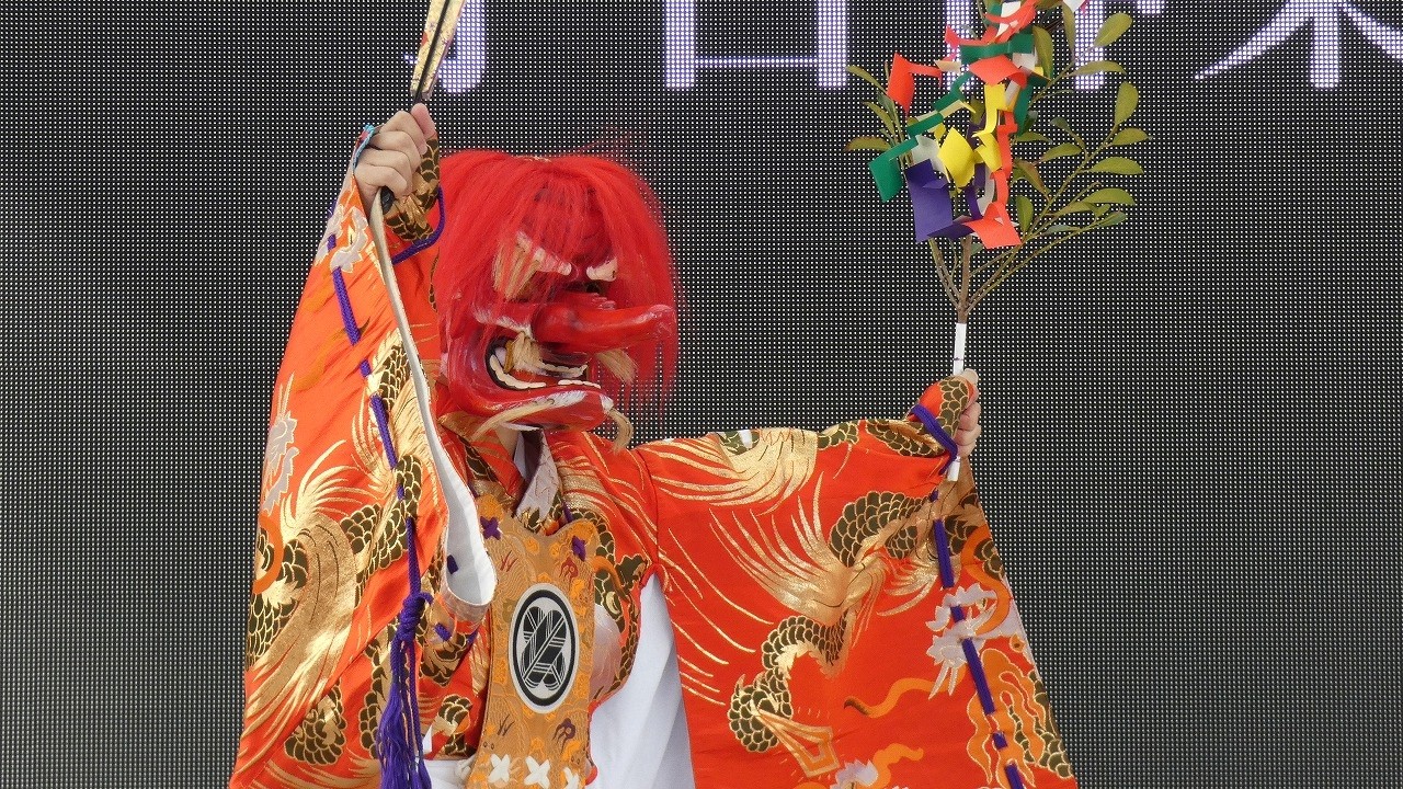 祖母・傾・大崩ユネスコエコパーク　宇目神楽保存会『天孫降臨』