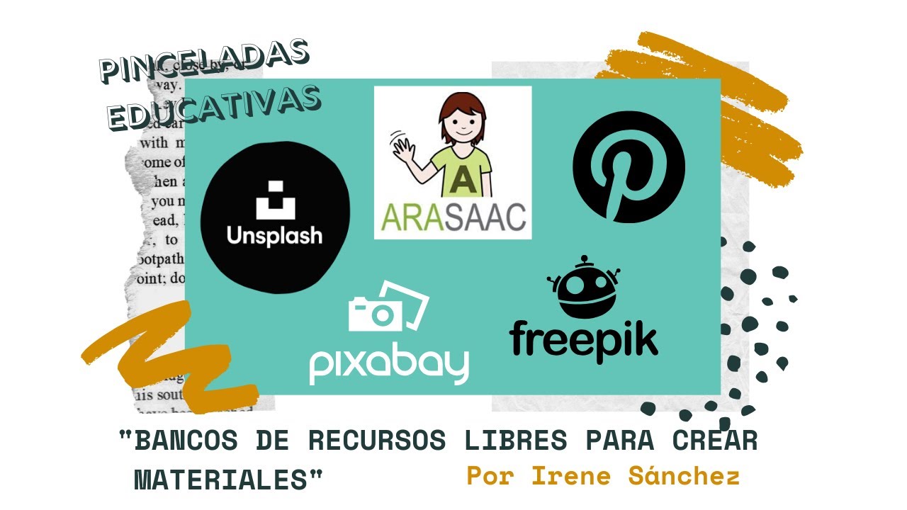 Bancos de recursos libres para crear materiales | Pinceladas educativas