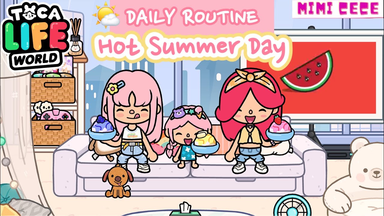 DAILY ROUTINE MỘT NGÀY HÈ NẮNG NÓNG ☀️🥵 | Daily Routine Hot Summer Day