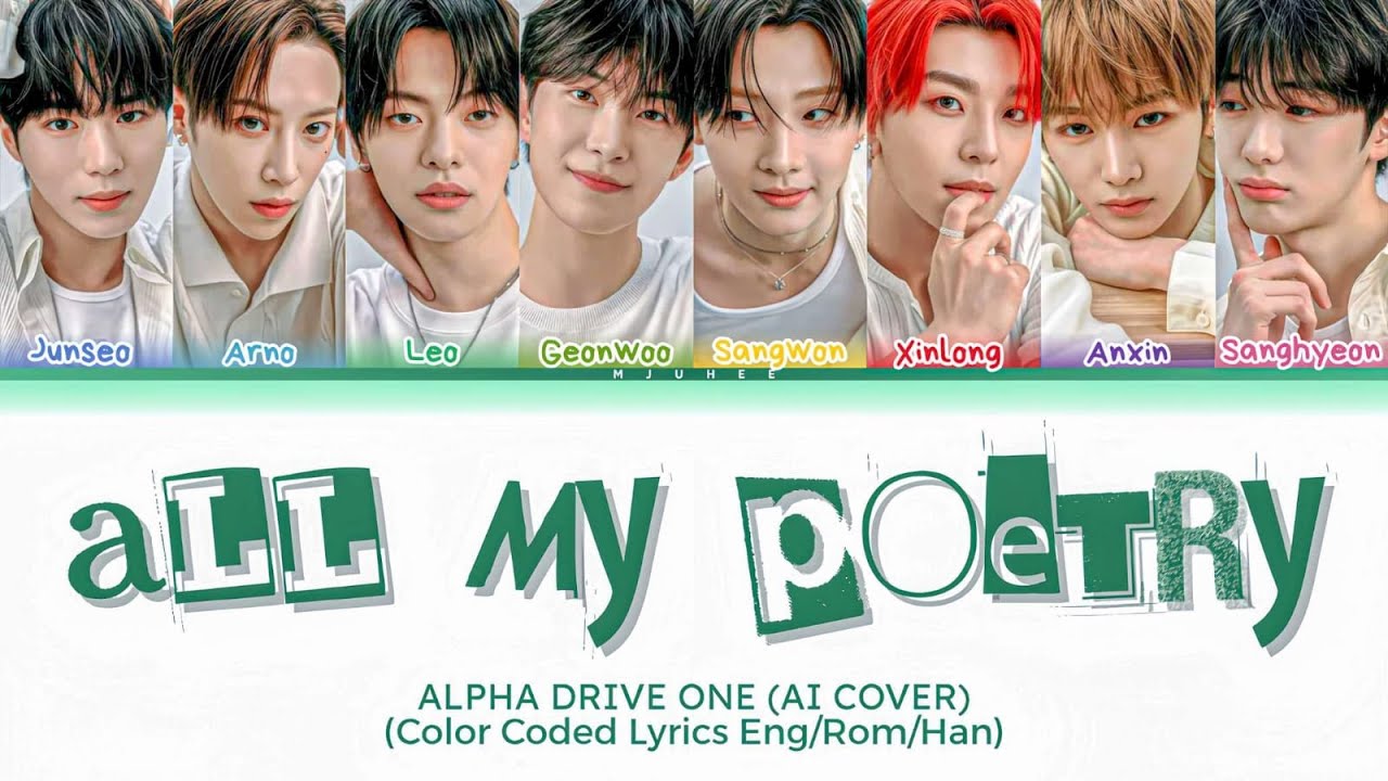 [AI COVER] ALD1 (ALPHA DRIVE ONE) 'All My Poetry' by CLOSE YOUR EYES (Color coded lyrics)