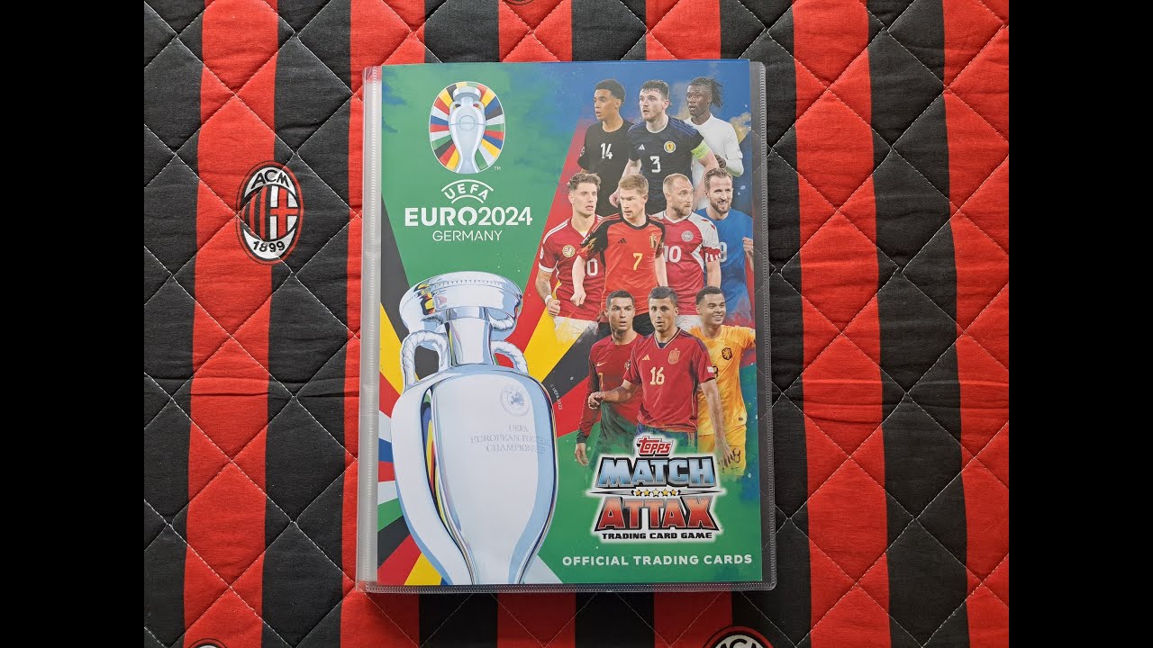 HIT!!! FINITO!!! PREZENTACJA KOMPLETNEGO ALBUMU Z KOLEKCJI TOPPS MATCH ATTAX EURO 2024 GERMANY!!!