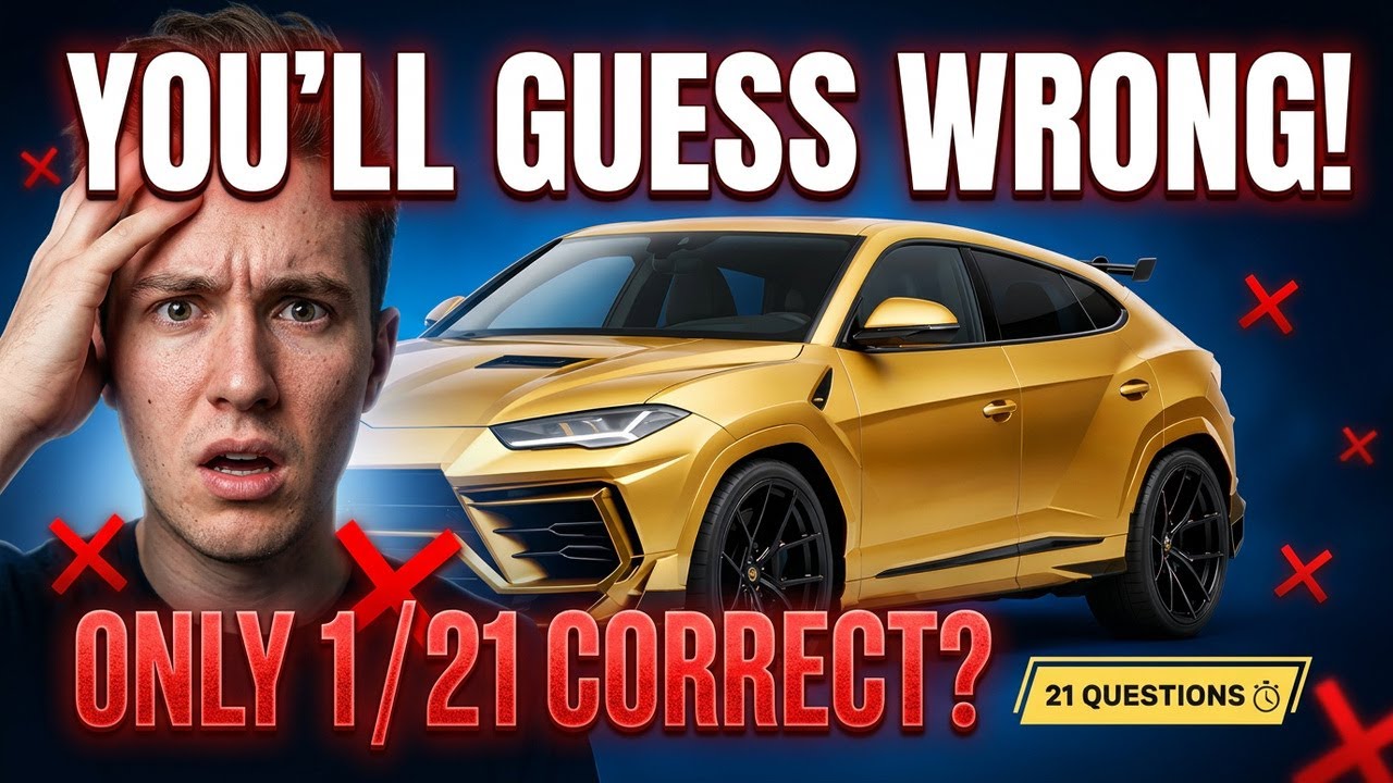 CAR QUIZ CHALLENGE | You’ll Feel Confident at First…