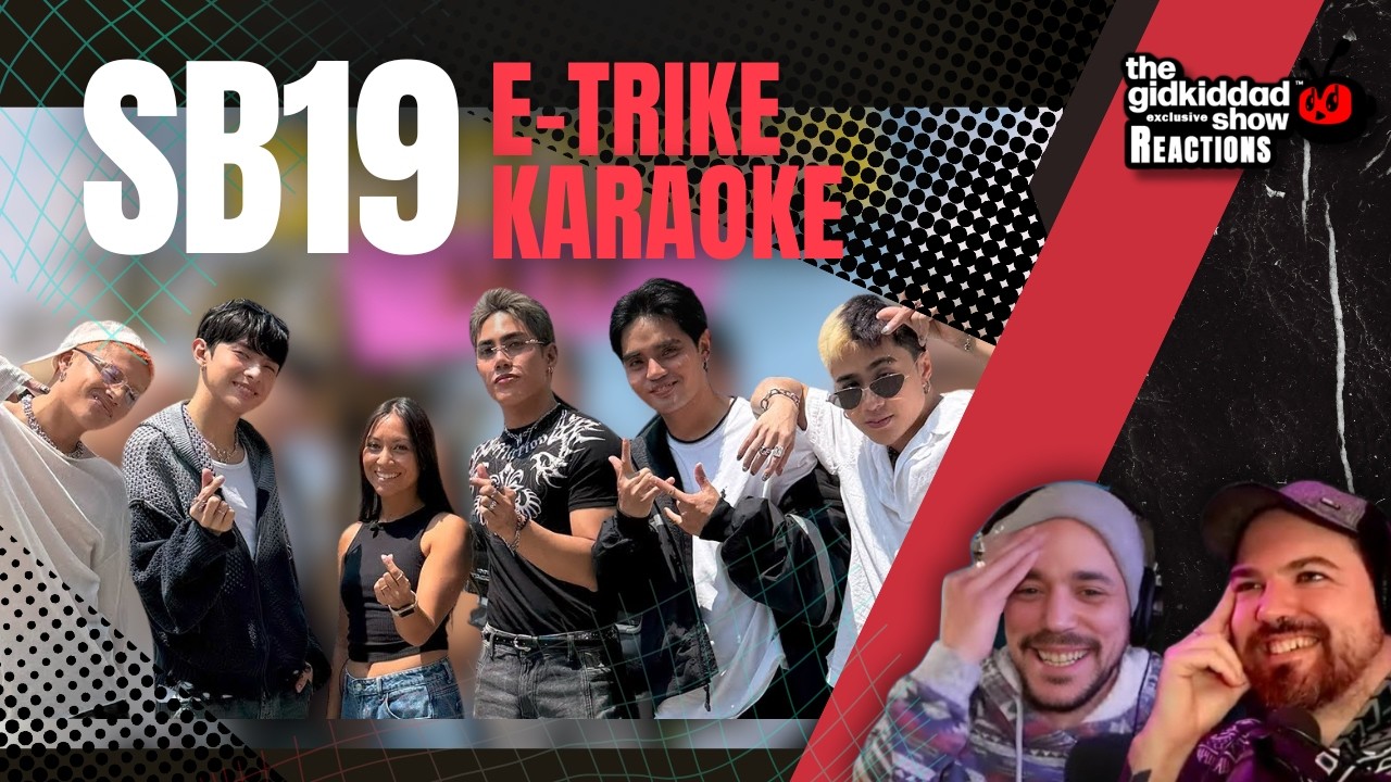 PRODUCERS REACT - SB19 E-Trike Karaoke Finesse, DAM Reaction