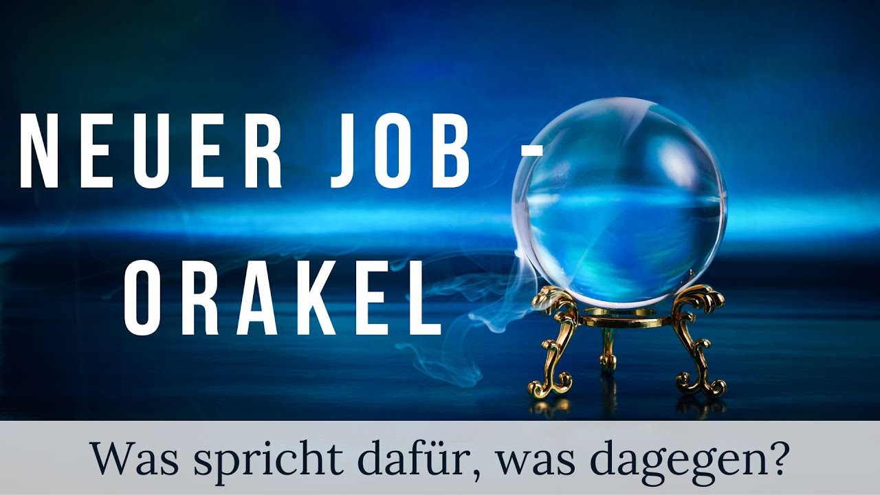 Neuer Job - Was ist hier nicht für dich? 🃏 | Job - Orakel 💼 | Tarot |