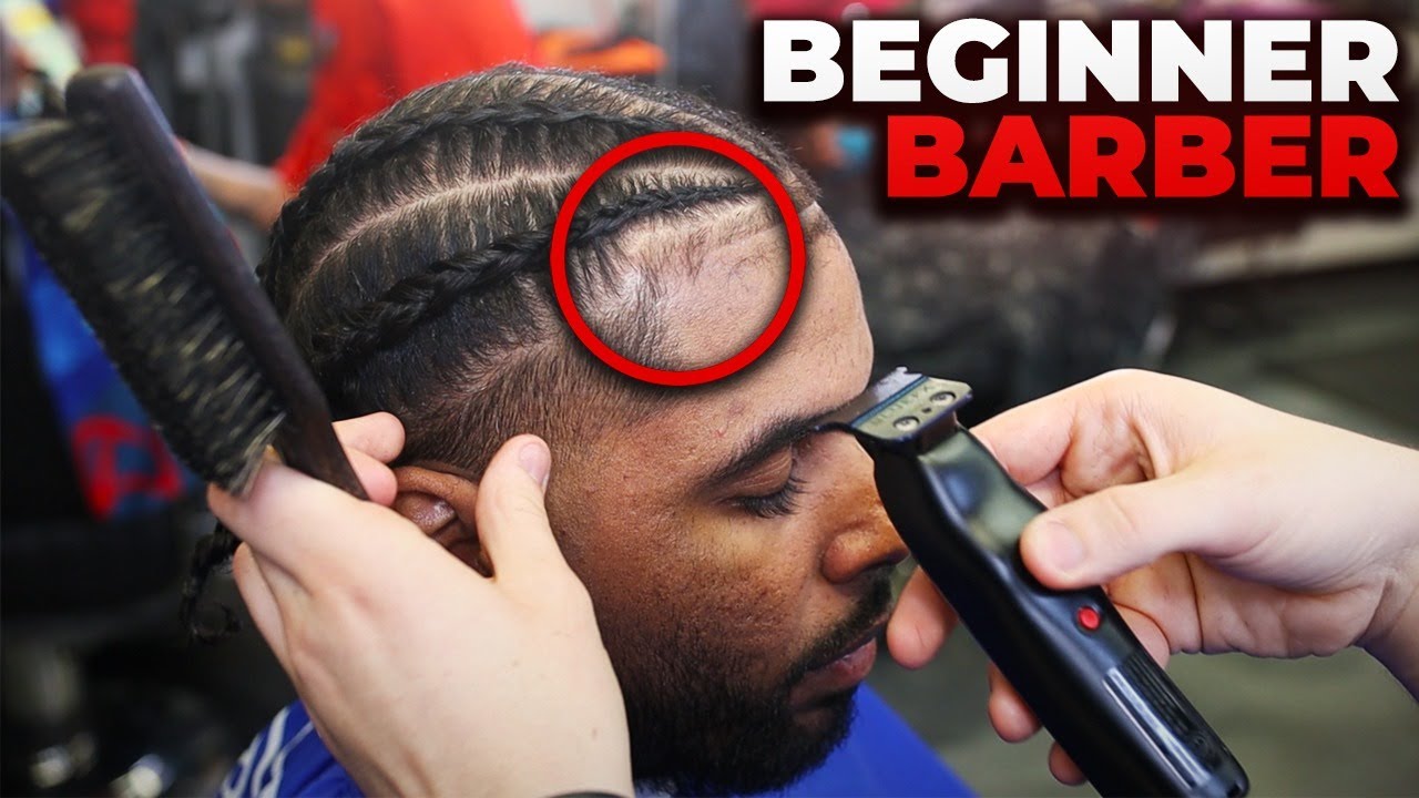 Beginner Barber Seeking Help! MID TAPER/ CRISPY LINE UP’S / HAIRCUT TUTORIAL 💈@Jordianperez