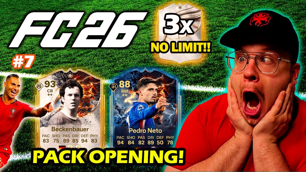 Путь к Рикардо Куаресме FC26 #7 - Открытие паков Thunderstruck и 3 паков Icon!