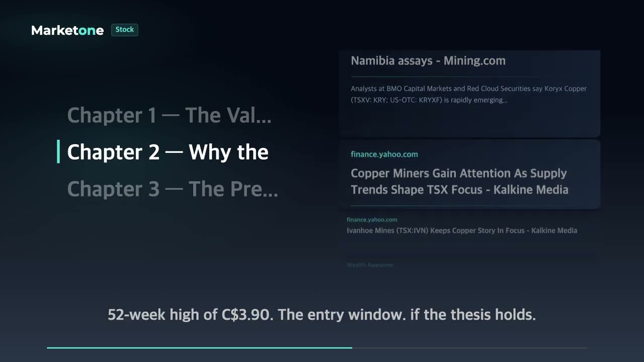 Koryx Copper: результаты бурения 584 м | Цель BMO 6 против цены 3,38?