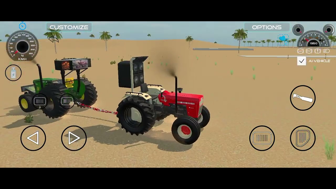 Indian gaming  tochan sonalika. vs John Deere 