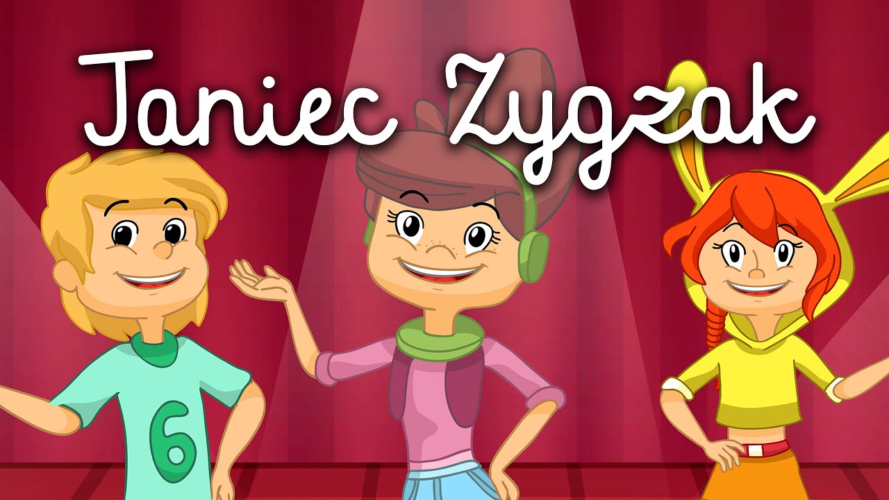 TANIEC ZYGZAK &ndash; WYGIBASY TV - piosenki dla dzieci  - piosenka dla dzieci, dziecięce hity!