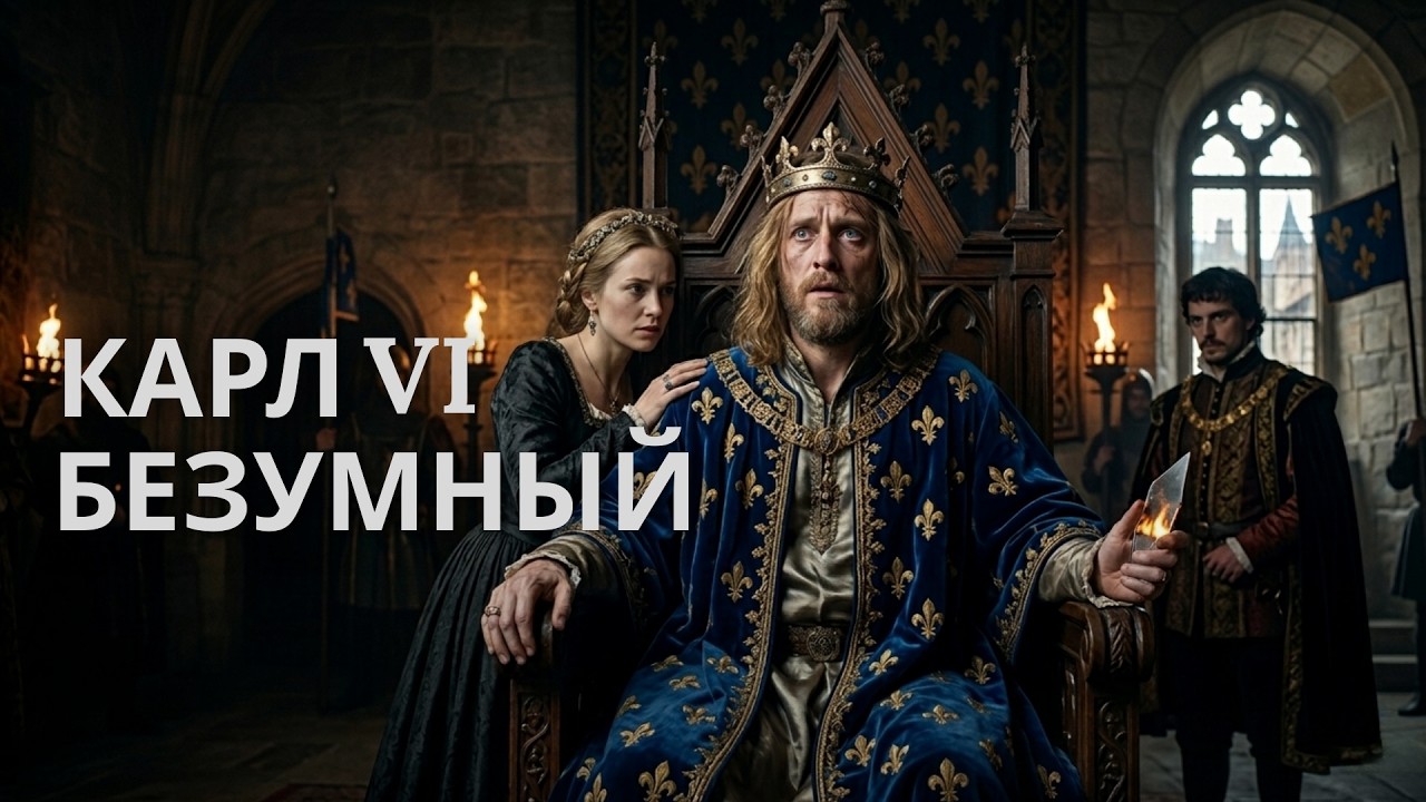 Карл VI Безумный: Как безумие одного короля едва не уничтожило Францию навсегда