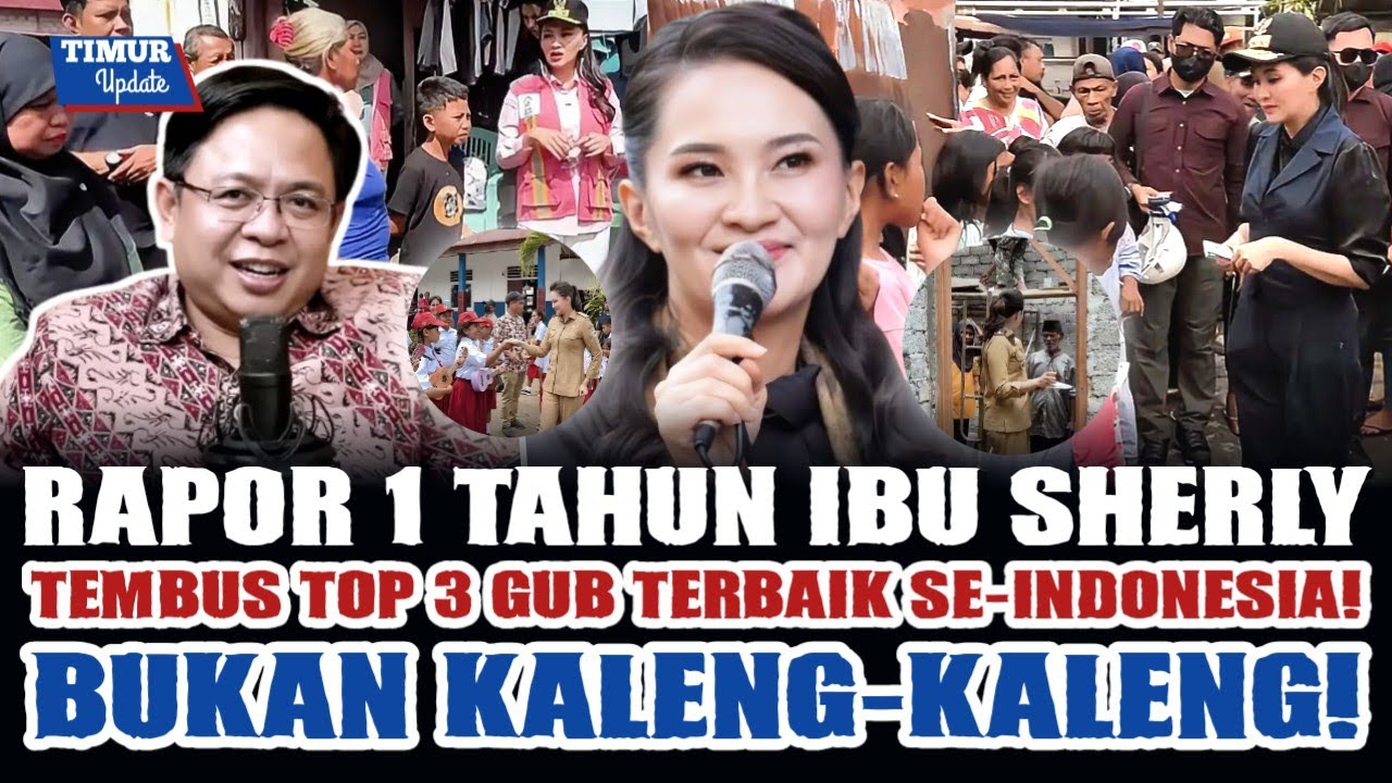 SURVEI BURHANUDDIN MUHTADI UNGKAP APPROVAL RATING 1 TAHUN IBU SHERLY PIMPIN MALUT PECAHKAN REKOR!