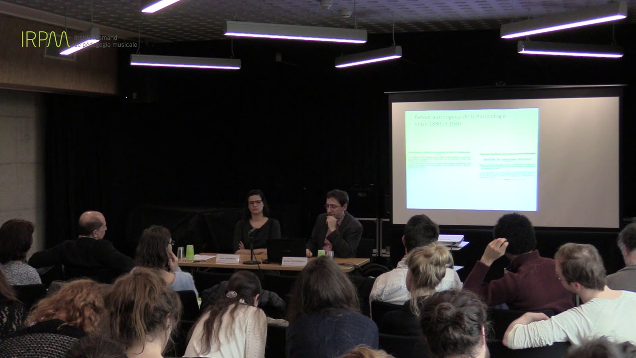 EHIMM 18 Le musicologue m&eacute;diateur : d&eacute;tours et retours disciplinaires, I. Kirchberg et M. Duchesneau
