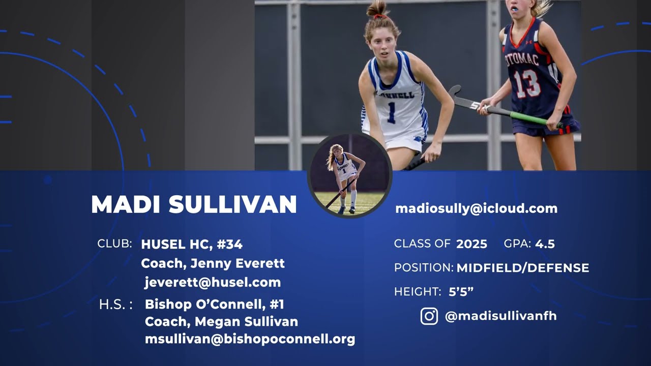 Madeline Sullivan - 2022 Field Hockey HS highlights