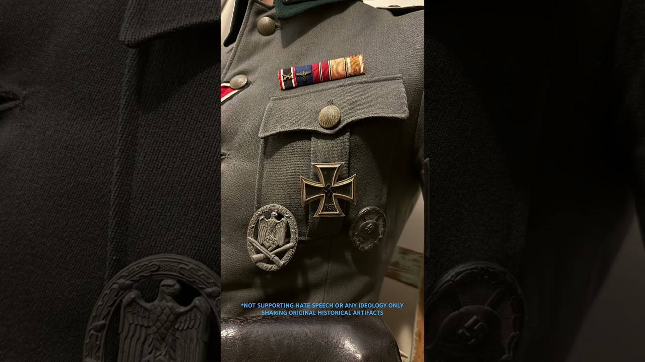 WW2 German Gebirgsj&auml;ger officer insignia and awards. #history #ww2 #wwii #military #army #worldwar2