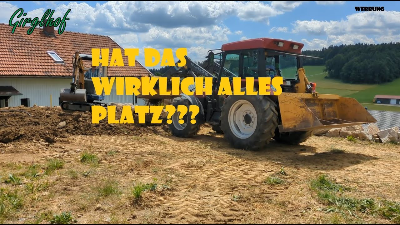 BauVlog#1 - Baggern, Erdbewegung