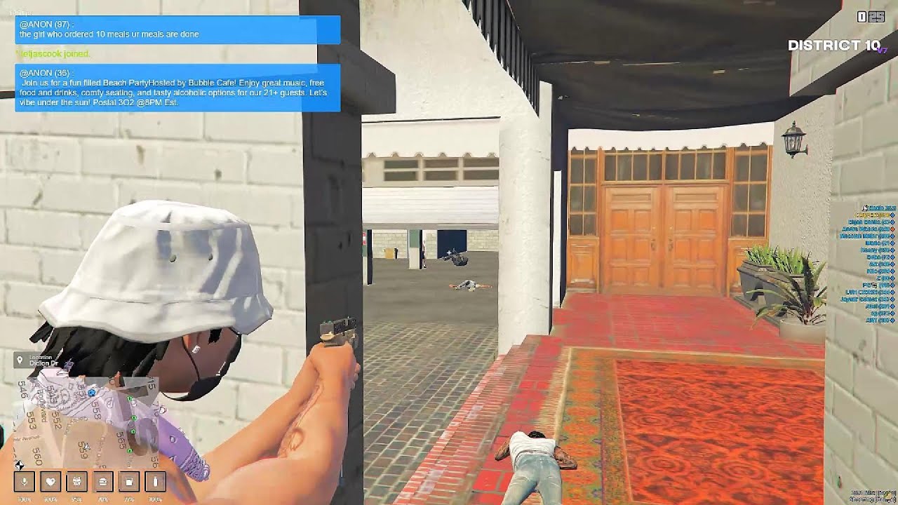D10 V7 BANGOUTS PT5 [DISTRICT 10] | GTA RP