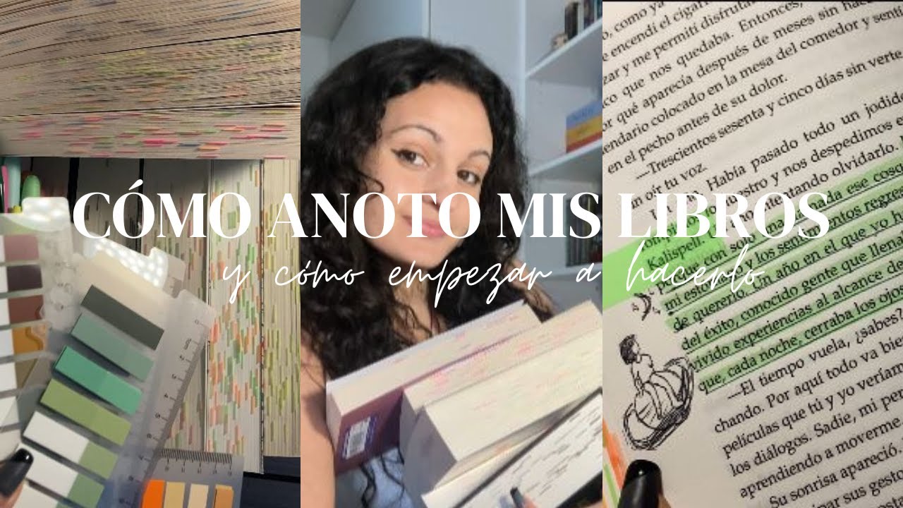 Cómo anoto mis libros y cómo puedes empezar a hacerlo📖☁️