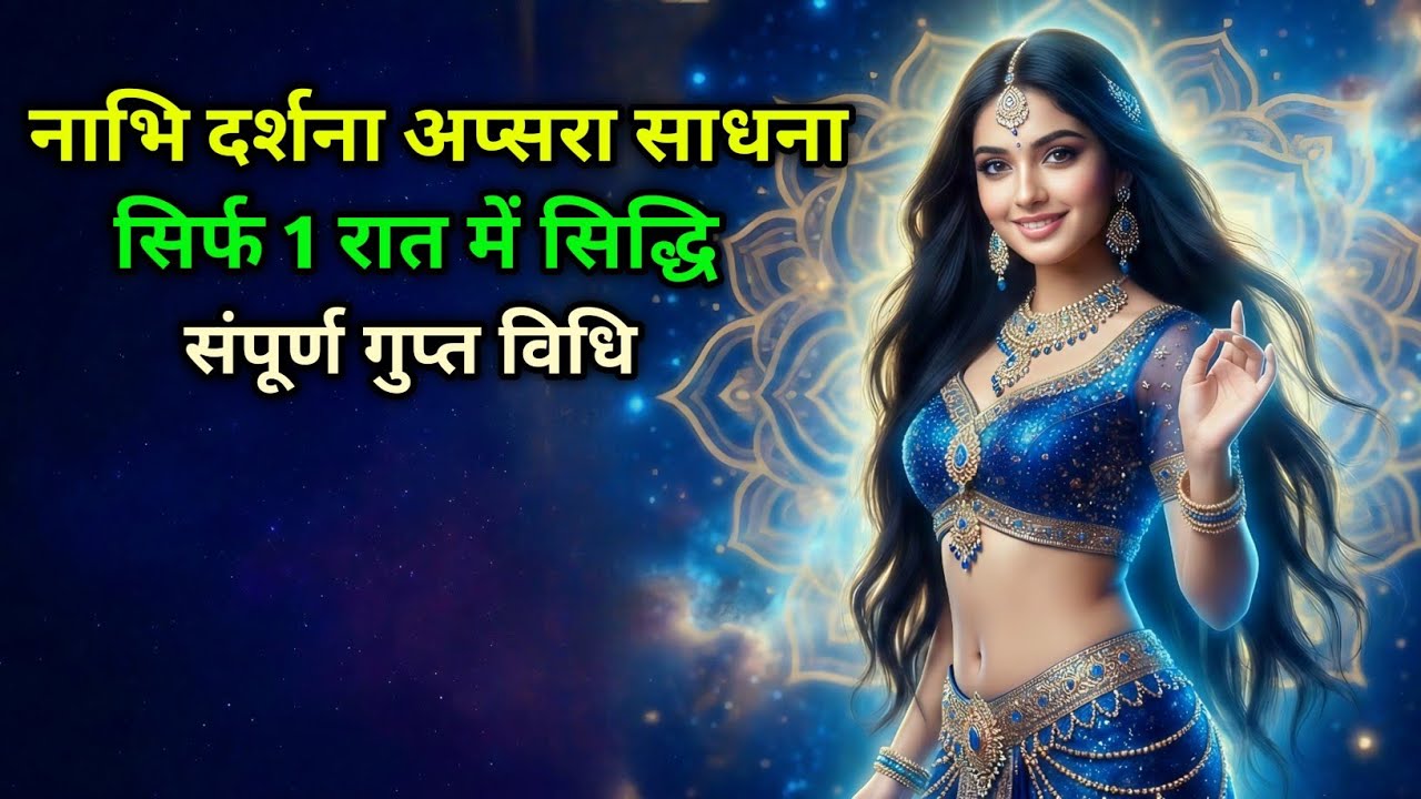 नाभि दर्शना अप्सरा साधना | सिर्फ 1 रात में व्यक्तित्व बदल जाएगा || Sadhna Sutra 