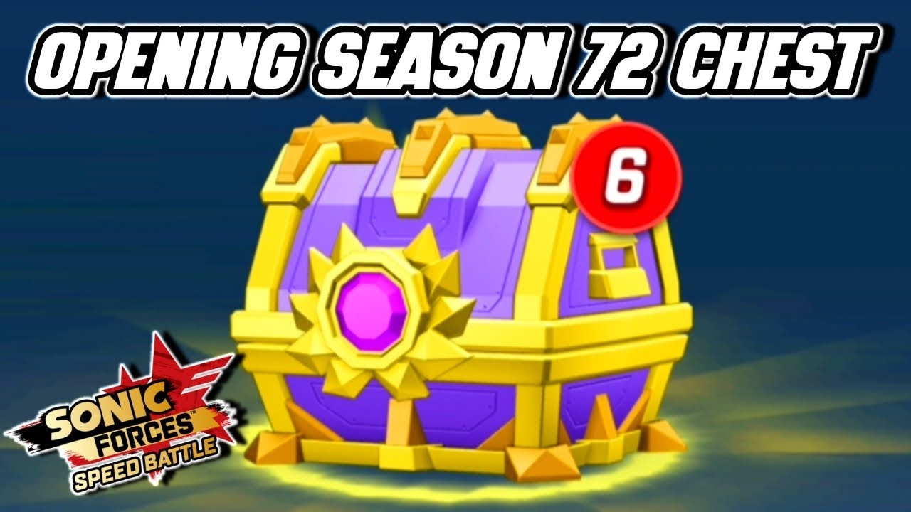 Opening Season 72 Champion Chest 🌟 | Sonic Forces: Speed Battle #shorts