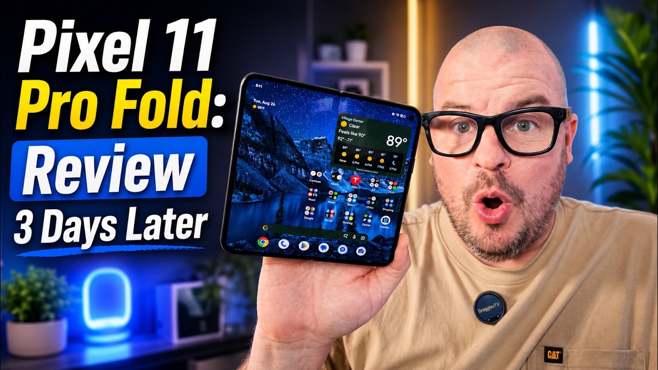 Первый обзор Pixel 11 Pro Fold: он великолепен, но не всегда...