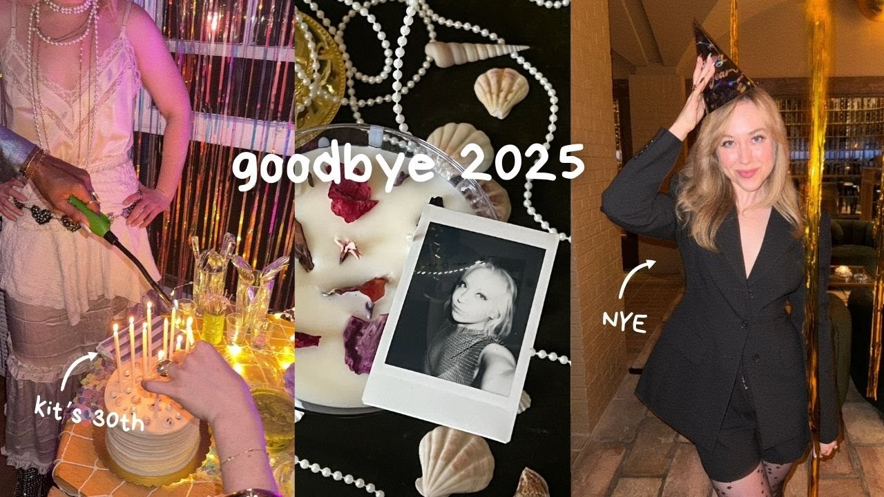 opposite sisters, opposite celebrations | NYE + birthday vlog