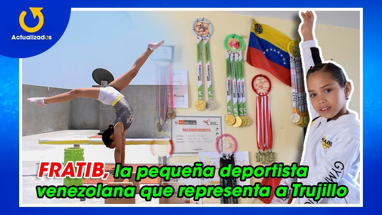 FRATIB, la pequeña deportista venezolana que representa a Trujillo