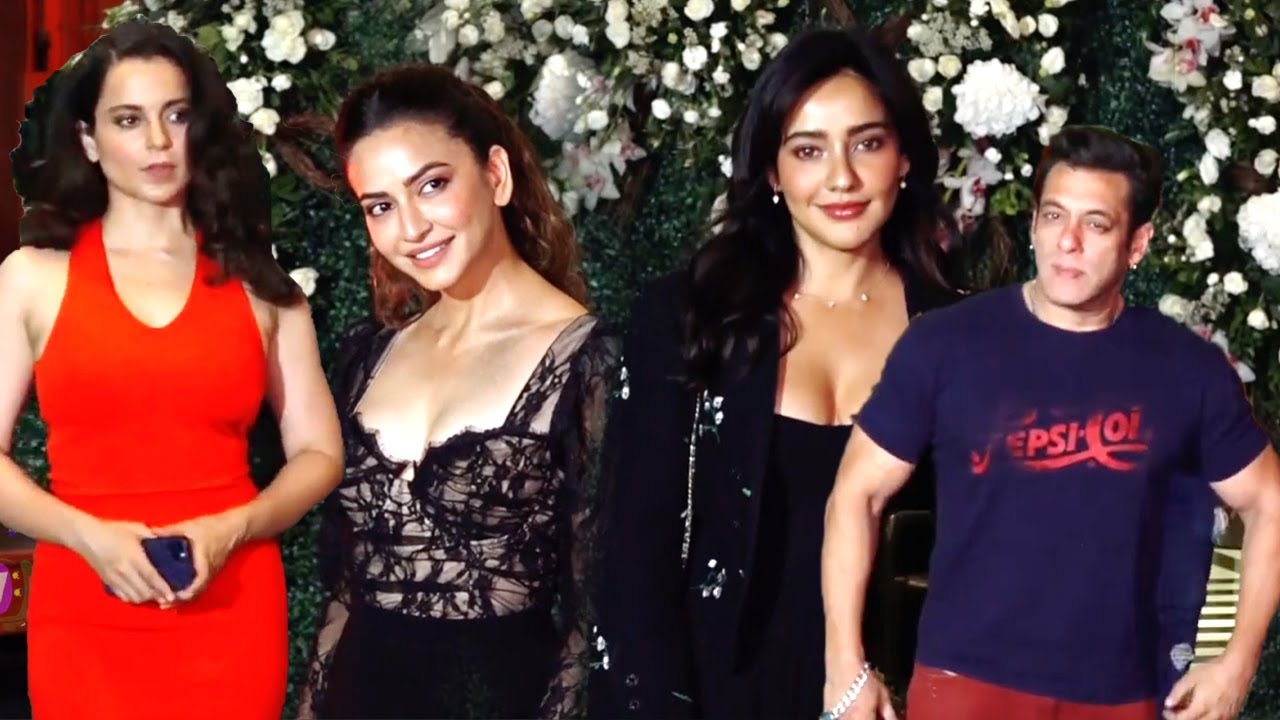 Salman Khan and Kangana Ranaut SHOCKINGLY Appear at Aayush Sharma's Party