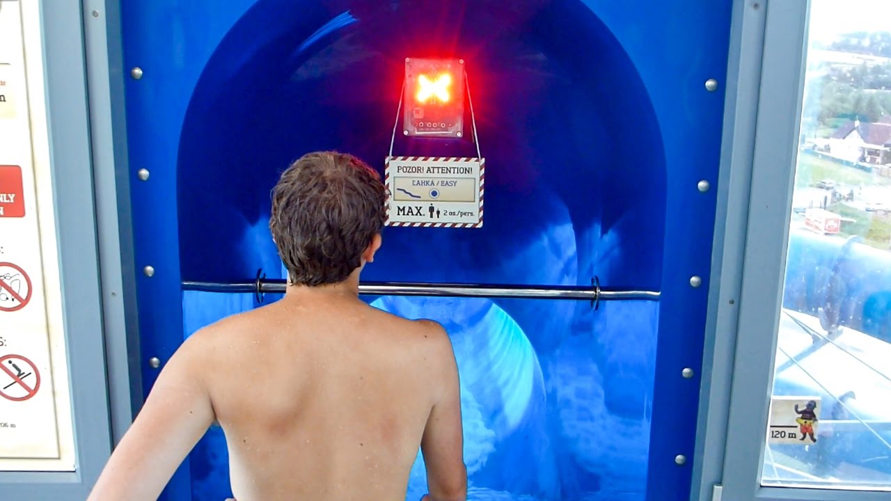 Gino Paradise - Formula 1 Racer Waterslide (206 m!) Onride POV