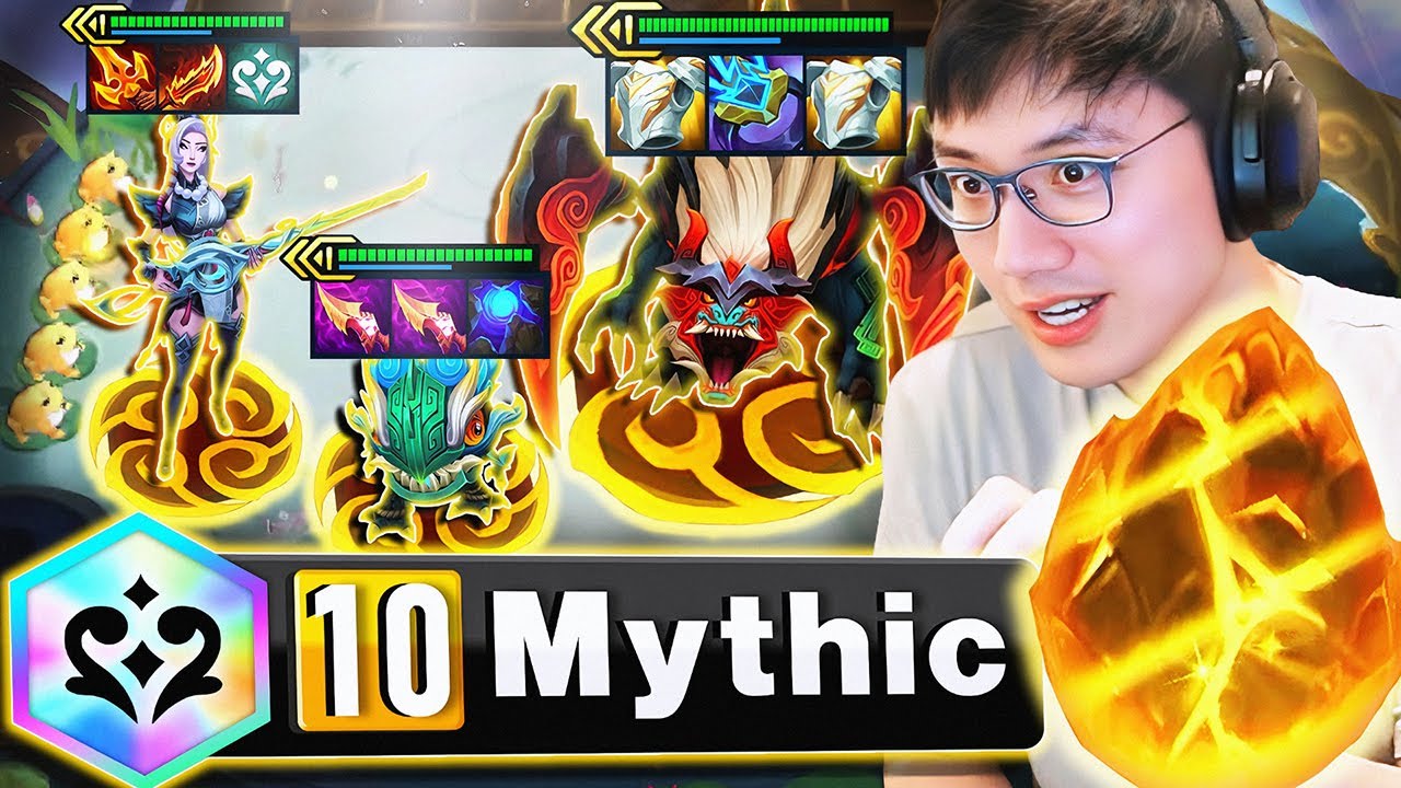 Golden Egg + 10 Mythic = Peak TFT