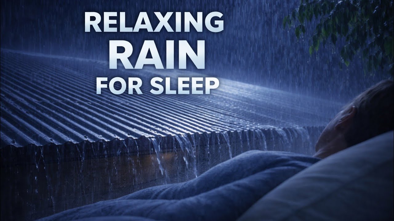 Deep Sleep in 3 Hours 🌧️ Relaxing Rain Sounds for Sleeping & Stress Relief