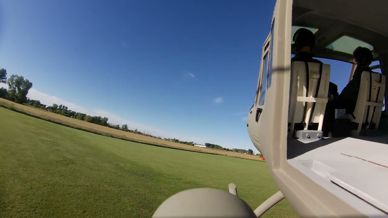 Roban 800 Huey cockpit footage flight 9.22.22